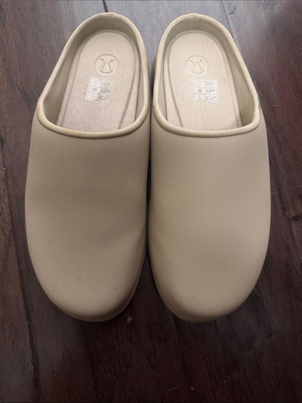 lululemon athletica Beige Slip-On Clogs